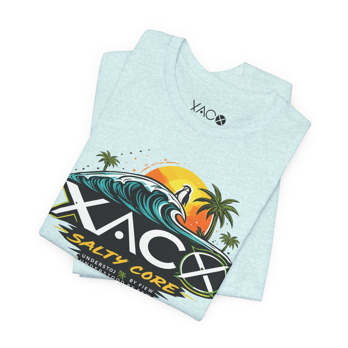 Salty Core Surf Logo Tee