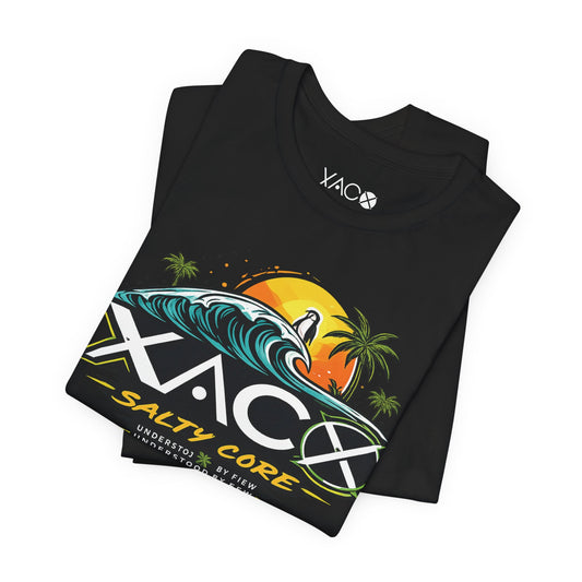Salty Core Surf Logo Tee