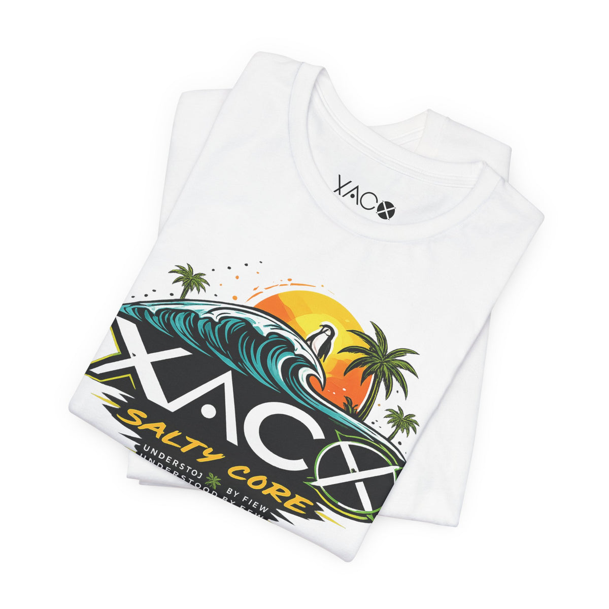 Salty Core Surf Logo Tee