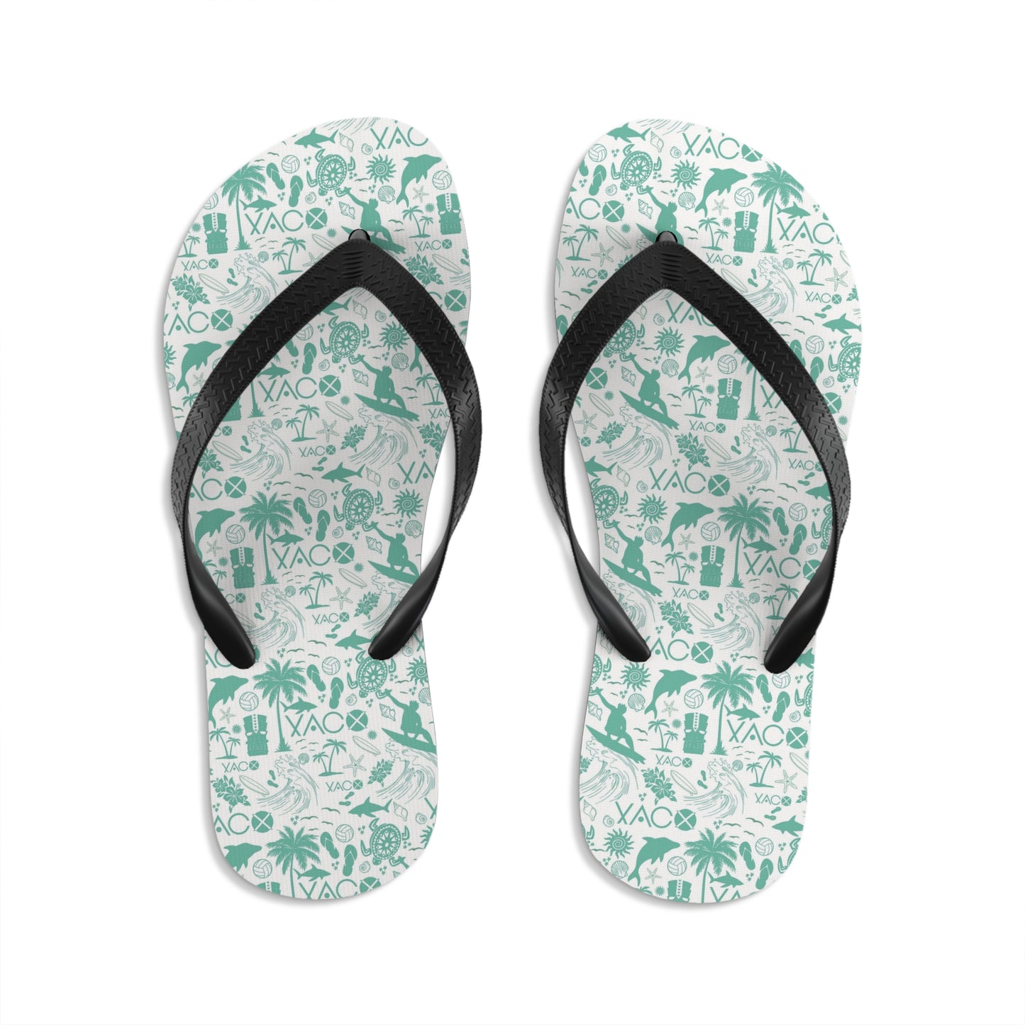 White Flip-Flops