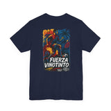 Fuerza Vinotinto Unisex Jersey Tee - Soccer Spirit T-Shirt