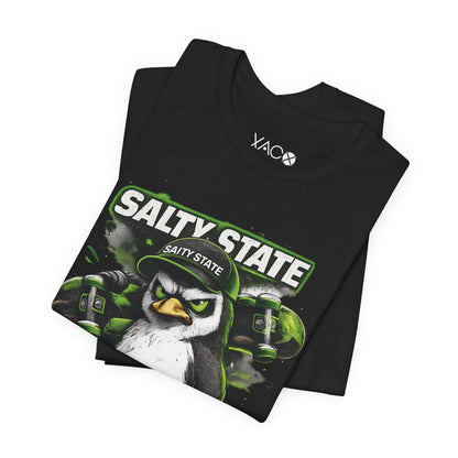 XACO Penguin Rebel 😤 – Salty State Tee (Limited Edition)