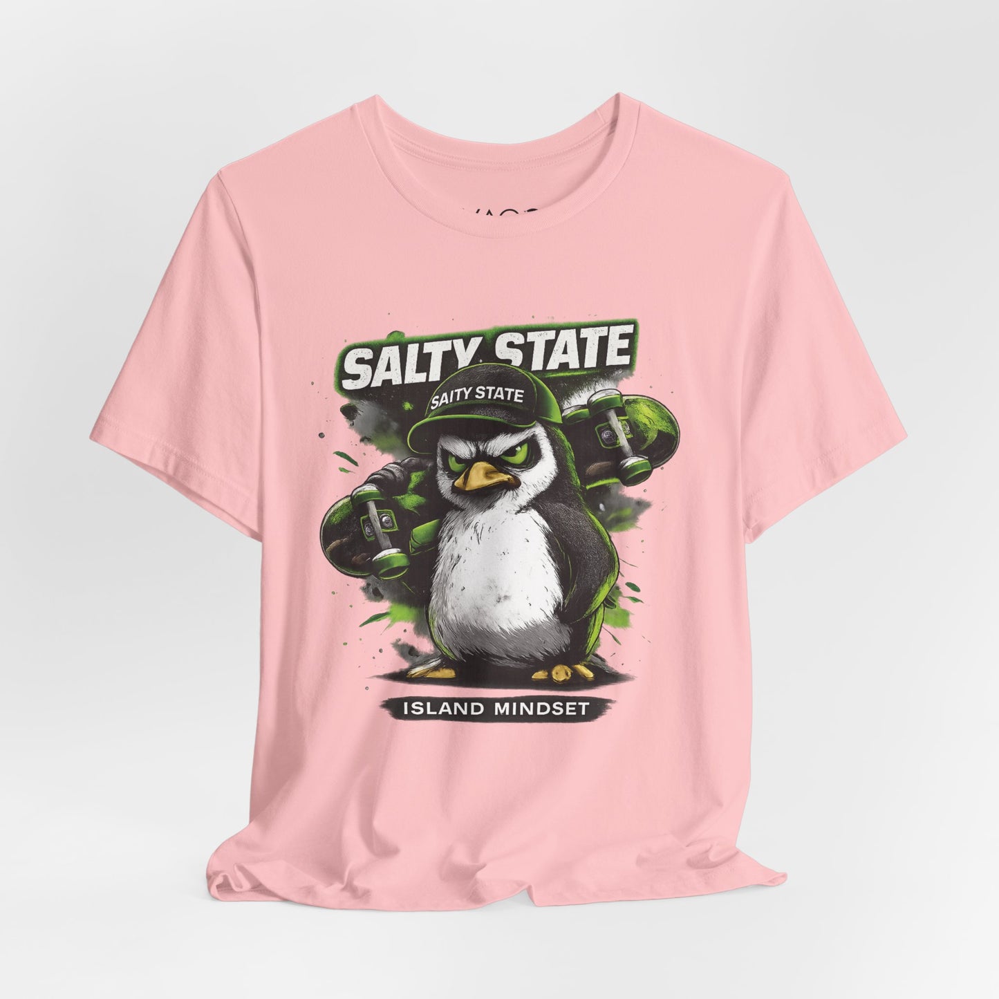 XACO Penguin Rebel 😤 – Salty State Tee (Limited Edition)