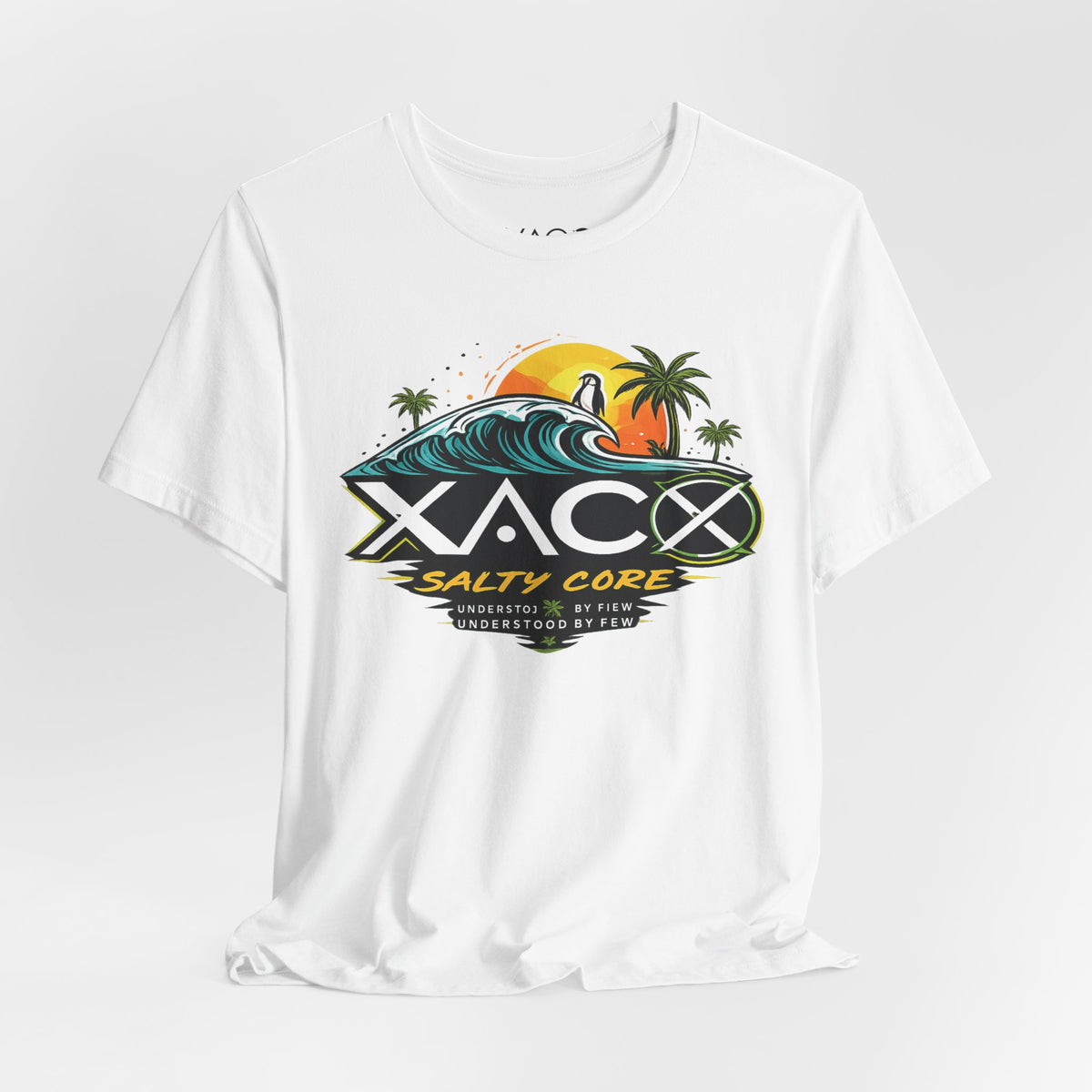 Salty Core Surf Logo Tee