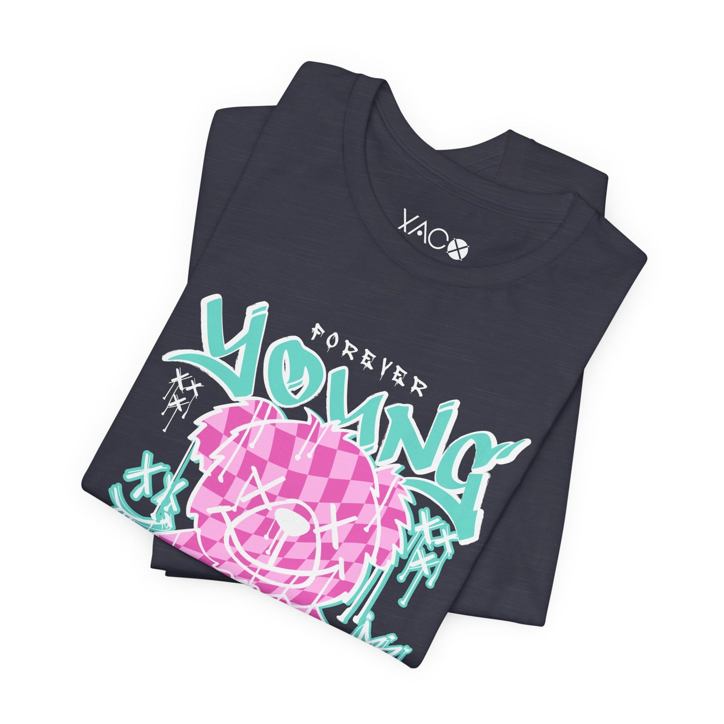 Forever Young Streetwear T-Shirt – Graffiti Bear Design