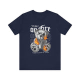 On Fire Streetwear T-Shirt – “I Don’t Give Up Ever”