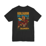 Venezuela Soccer Fan Tee – Unisex Short Sleeve Jersey with 'Goleador del Pueblo' Design