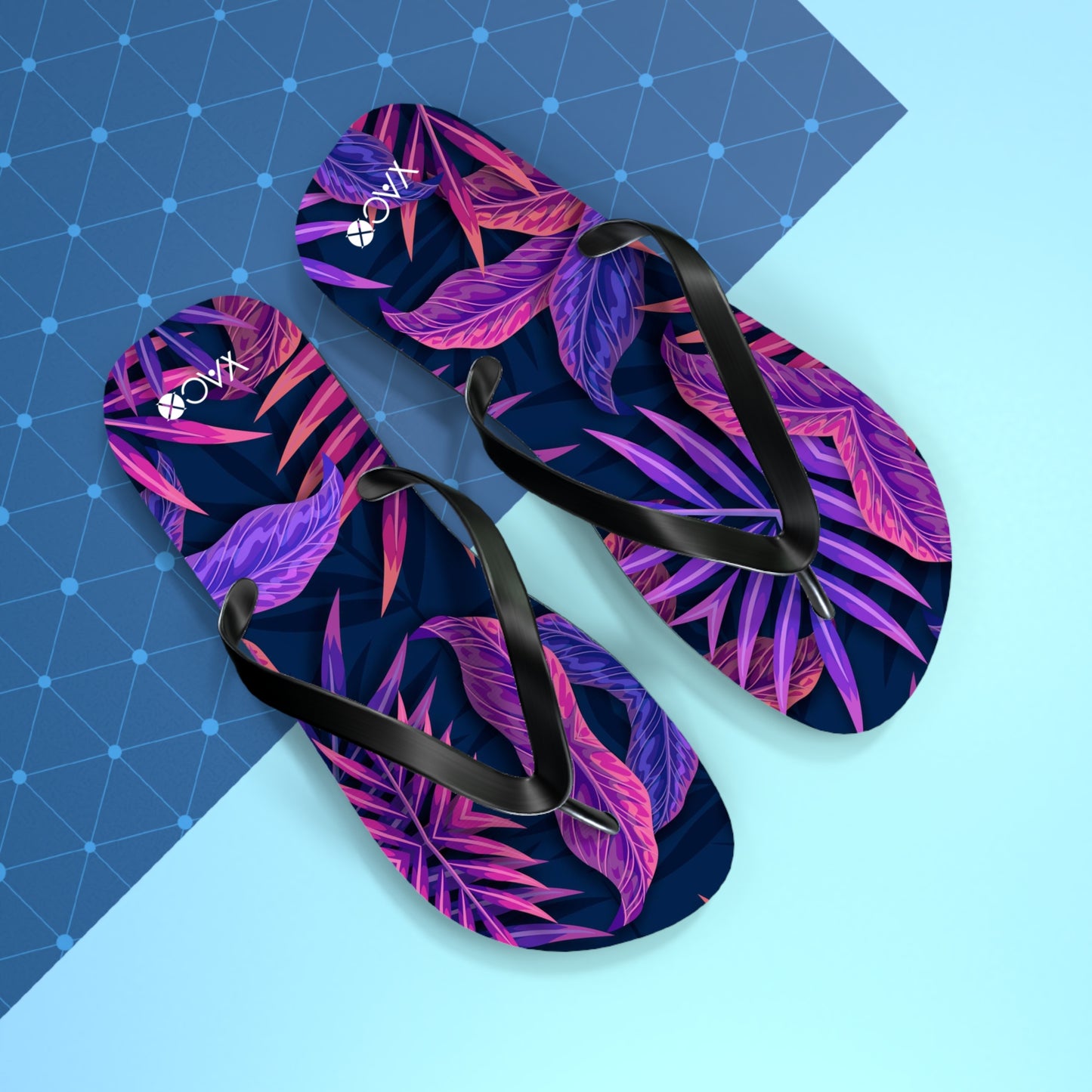 Purpple Flip Flops