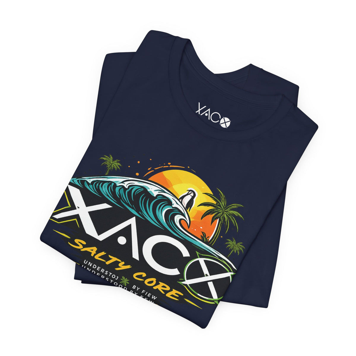 Salty Core Surf Logo Tee