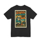 Retro Beach Themed Unisex Tee - Get Rich in the Beach Design
