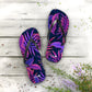 Purpple Flip Flops