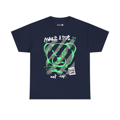 Fluorescent Bear Streetwear T-Shirt | Positive Vibes Design