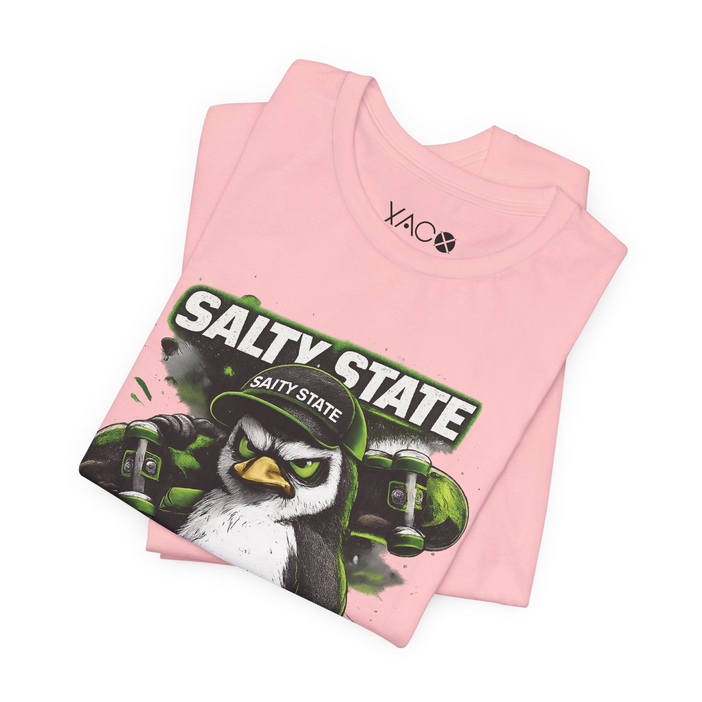 XACO Penguin Rebel 😤 – Salty State Tee (Limited Edition)