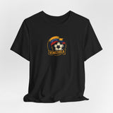 Venezuela Soccer Fan Tee – Unisex Short Sleeve Jersey with 'Goleador del Pueblo' Design